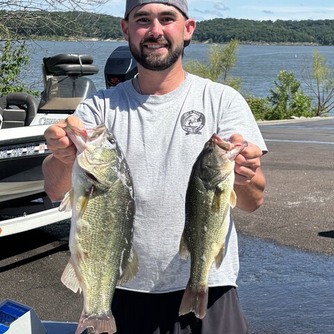 Ben Marsh - 3rd Overall with 7.24 lbs. including the Big Bass of 5.19 lbs.
