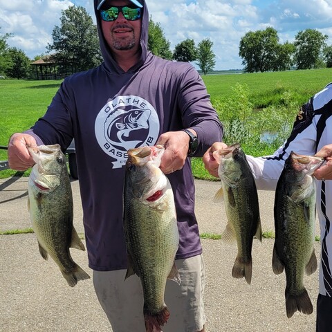 Cory Herrman took 1st with a total weight of 14.16 lbs.