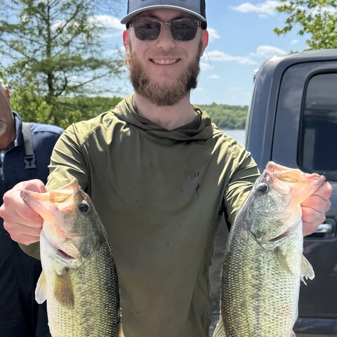 Wyatt Peterson - Saturday (overall winner with 11.94 lbs).