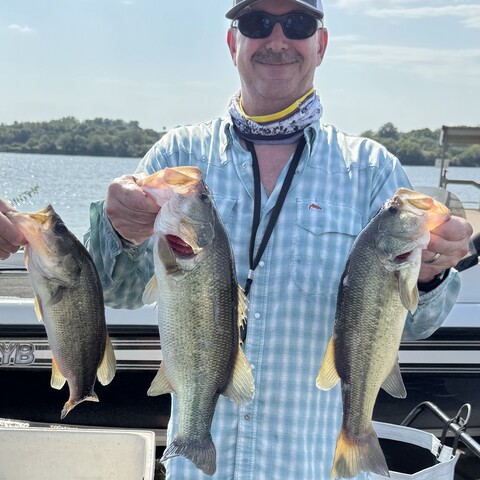 Dave Juda - 2nd overall with 7.41 lbs.