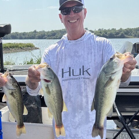 Wayne Byars - 3rd overall with 7.33 lbs.