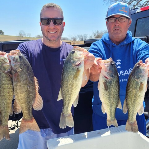 Pete Morrone - Tournament Winner with 10.20 lbs.