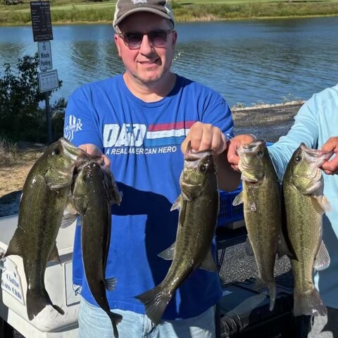 Pete Morrone - 2nd overall with 11.10 lbs.
